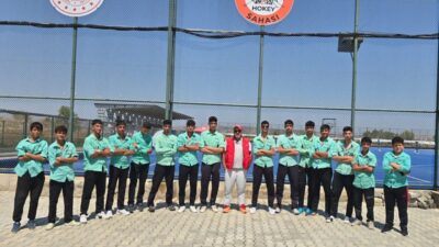 Malatya İl Karması Erkek Hokey Takımı, U17 Türkiye Şampiyonası’nı Türkiye