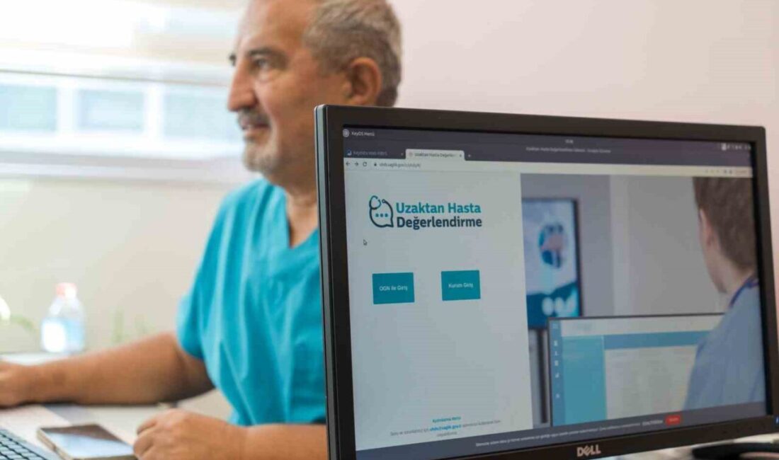 Manisa Şehir Hastanesi tarafından hayata geçirilen ’Online Evde Sağlık Hizmeti’