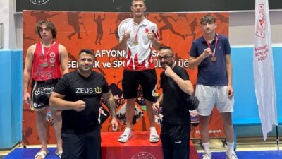 Afyonkarahisar’da 45 ilden 386 sporcunun katılımıyla düzenlenen 30 Ağustos Muaythai