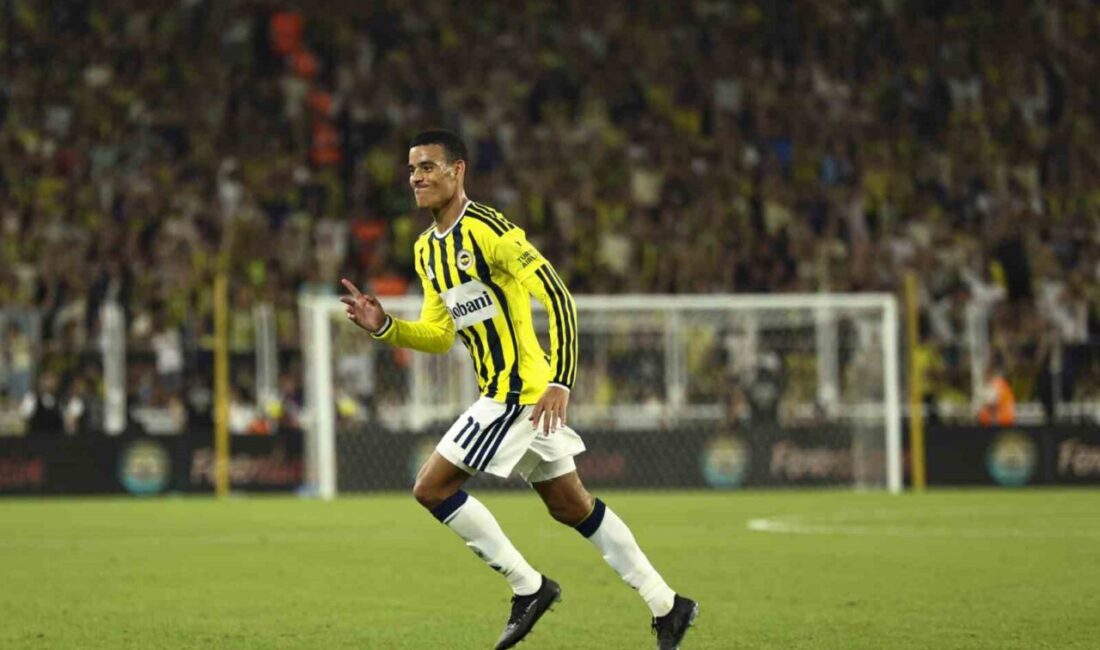 Fenerbahçe’nin İngiliz futbolcusu Mason Greenwood, 11’de başladığı ilk maçında golle