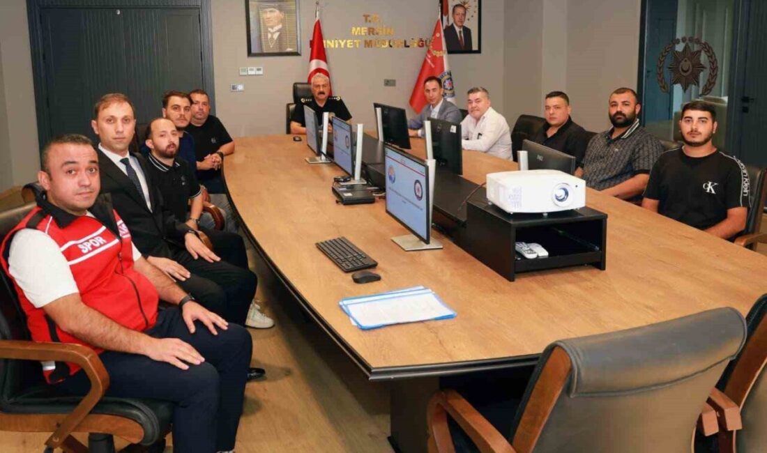 Mersin İl Emniyet Müdürü Fahri Aktaş’ın başkanlığında, Gençlik ve Spor