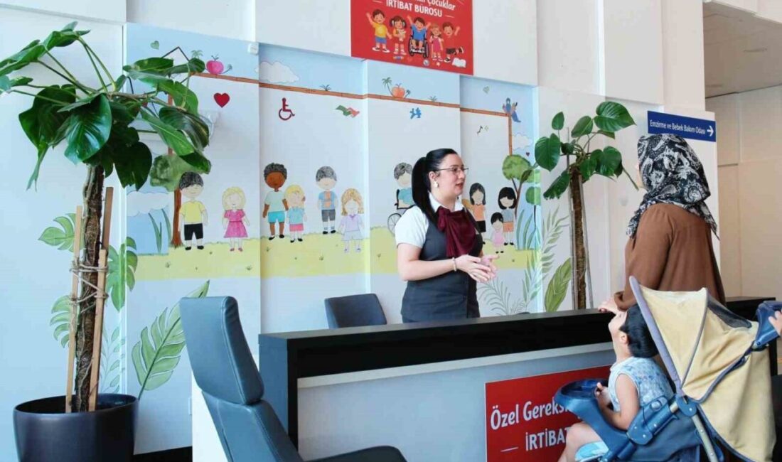 Mersin Şehir Eğitim ve Araştırma Hastanesi bünyesinde, özel çocukların sağlık