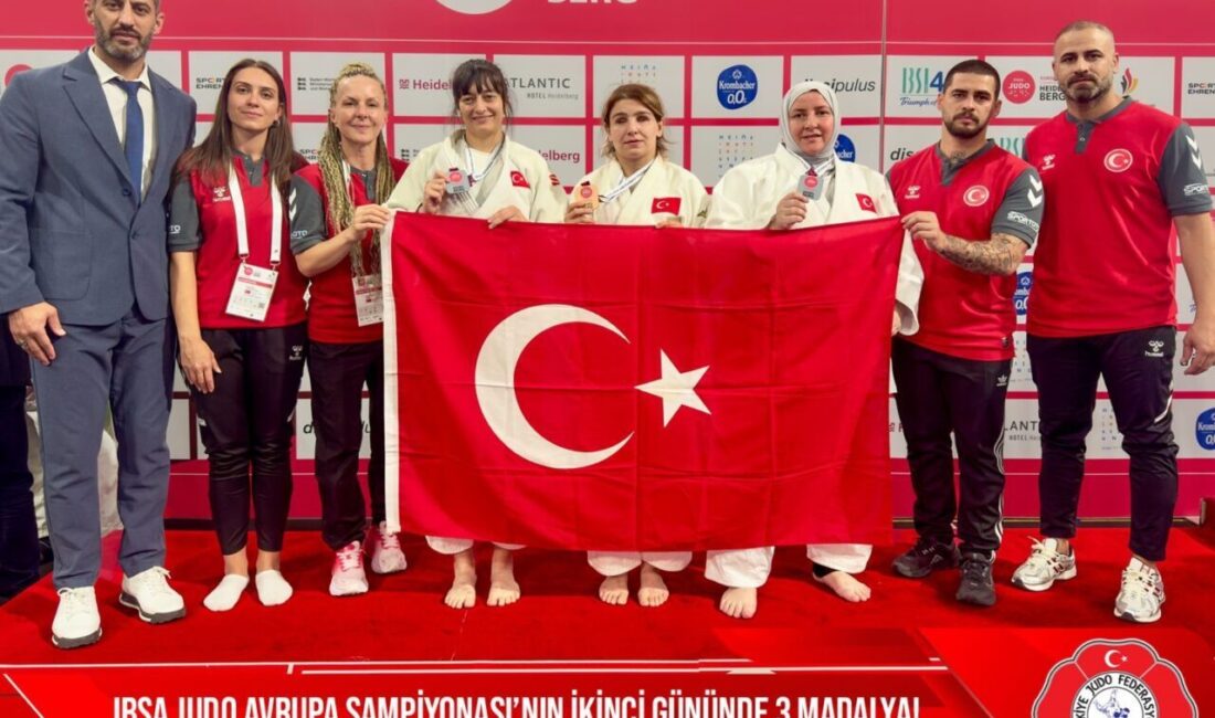 Milli judocular, Almanya’nın Heidelberg kentinde düzenlenen 2026 IBSA Judo Avrupa