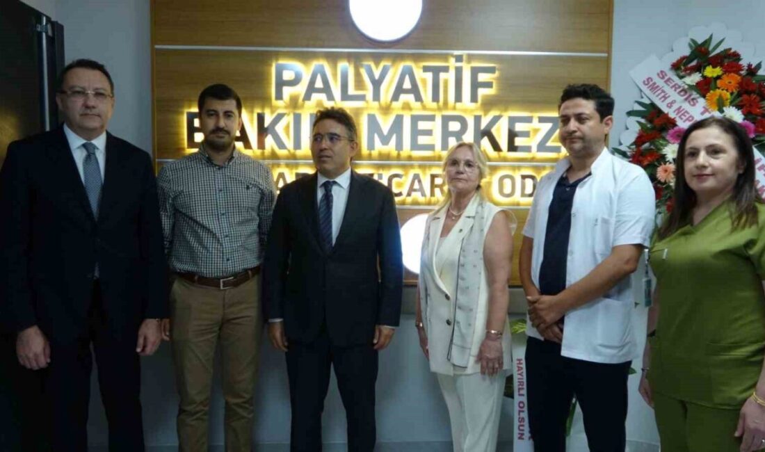 Marmaris Devlet Hastanesi’nde 21 yataklı yeni palyatif bakım servisinin açılmasıyla