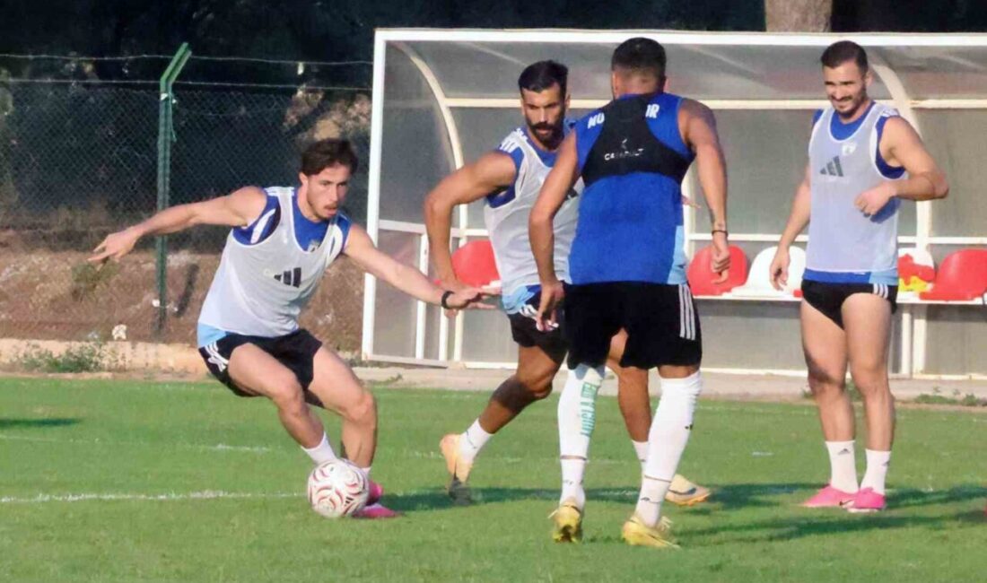 Trendyol 1. Lig’in yeni ekibi Muğlaspor, Boluspor maçının hazırlıklarını Ortaköy