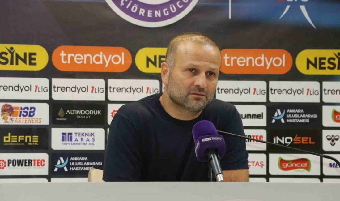 Ankara Keçiörengücü Teknik Direktörü Osman Zeki Korkmaz, Pendikspor müsabakasının ardından,