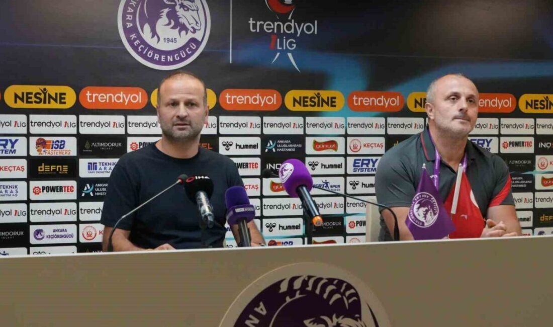 Ankara Keçiörengücü Teknik Direktörü Osman Zeki Korkmaz, Ümraniyespor maçının ardından,