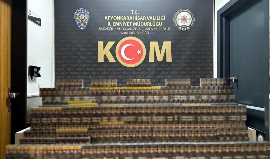 Afyonkarahisar’ın Sultandağı ilçesinde polis ekipleri tarafından gerçekleştirilen operasyonda bin 830