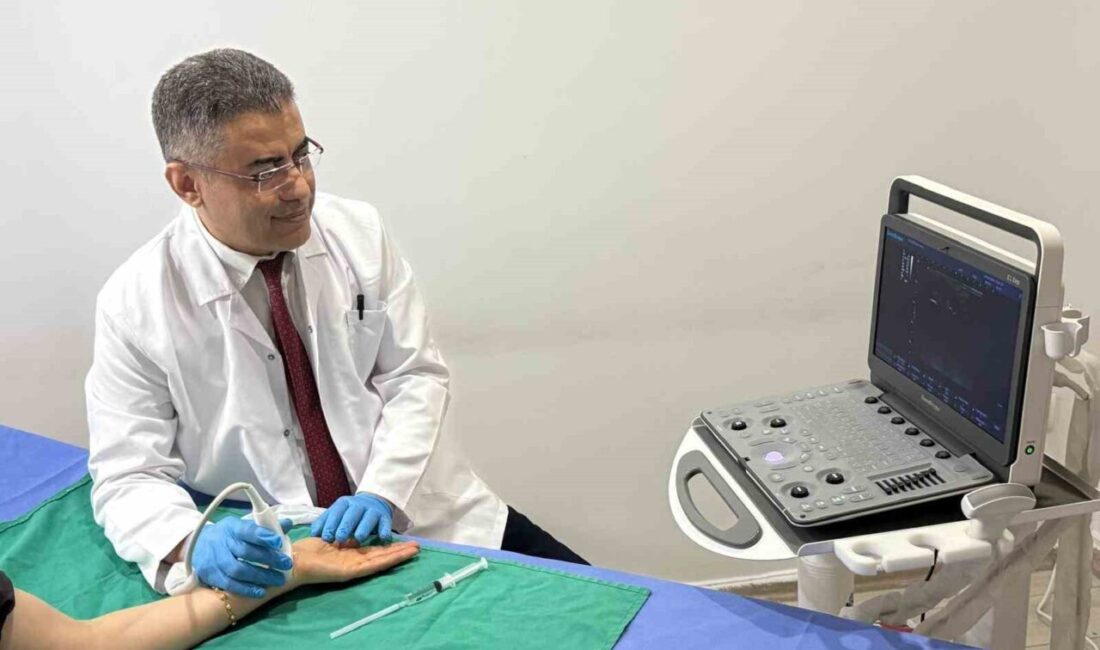 Fiziksel Tıp ve Rehabilitasyon Uzmanı Prof. Dr. İrfan Koca, el,
