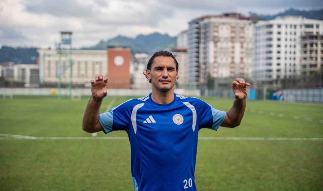 Çaykur Rizespor’un orta saha oyuncusu Qazim Laçi, Samsunspor ile oynayacakları