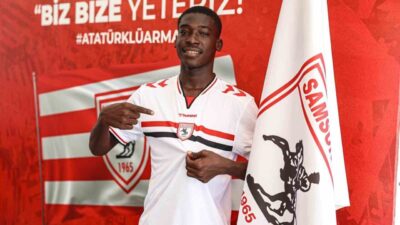 Süper Lig ekiplerinden Samsunspor, 18 yaşındaki Çadlı orta saha oyuncusu