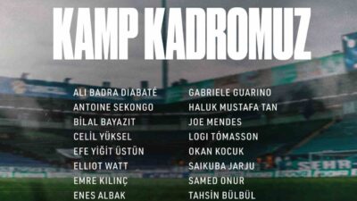 SAMSUN (İHA) – Trendyol Süper Lig ekiplerinden Samsunspor’da forvet Marius