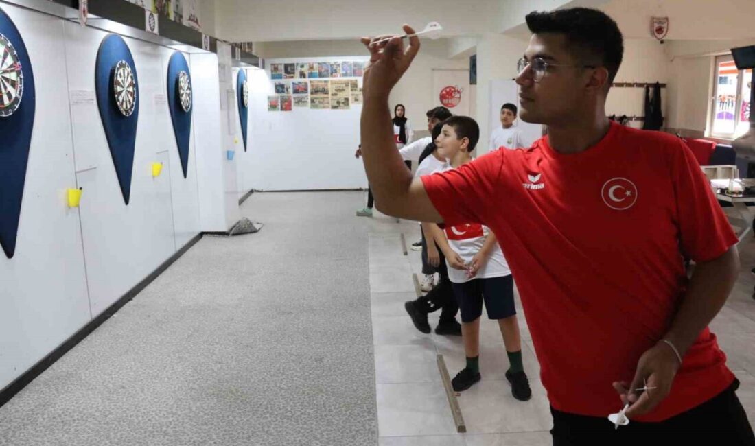 Şanlıurfa’da milli takım dart sporcusu 17 yaşındaki Süleyman Can Durmuş,