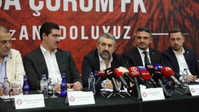 Çorum FK Yönetim Kurulu Başkanı Savaş Balçık, “Benim hedefim Süper