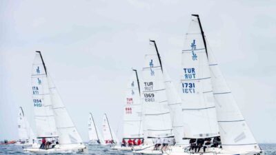 14’üncü TAYK-Eker Olympos Regatta’nın ilk üç gününe J70 sınıfının yüksek