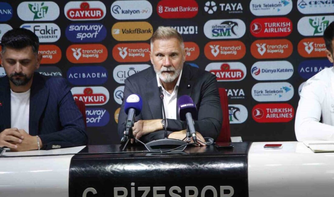 Samsunspor Teknik Direktörü Thorsten Fink, Çaykur Rizespor maçının ardından, “Belki
