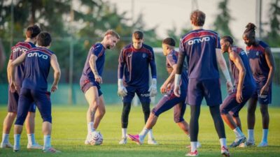 Trabzonspor, UEFA Avrupa Ligi Play-Off Turu’nda yarın karşılaşacağı Ferencvaros maçının