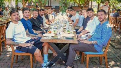 Trabzonspor Futbol A Takımı, yeni sezon öncesi düzenlenen kahvaltı organizasyonunda