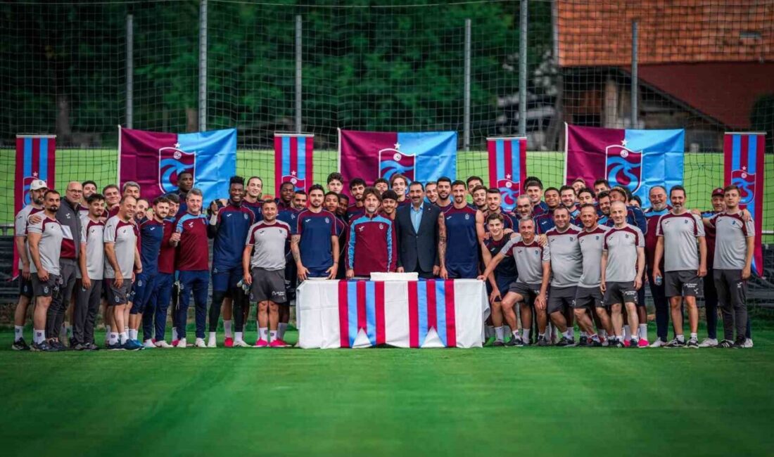 Trabzonspor’un 59. kuruluş yıl dönümü, yeni sezon hazırlıklarının sürdürüldüğü Avusturya