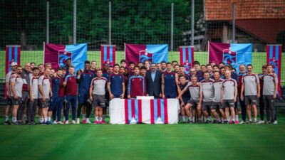 Trabzonspor’un 59. kuruluş yıl dönümü, yeni sezon hazırlıklarının sürdürüldüğü Avusturya
