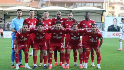 Trendyol 1. Lig 2. hafta maçında Ankara Keçiörengücü, evinde Pendikspor’u