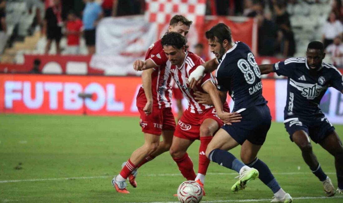 Trendyol 1. Lig’in 4. haftasında Antalyaspor, sahasında Sarıyer’e 2-1 mağlup