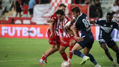 Trendyol 1. Lig’in 4. haftasında Antalyaspor, sahasında Sarıyer’e 2-1 mağlup