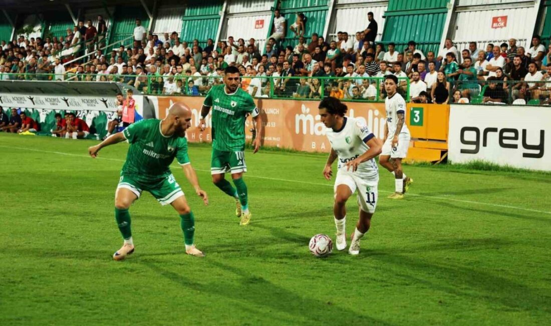 Trendyol 1. Lig’in 3. haftasında Bodrum FK sahasında Muğlaspor ile