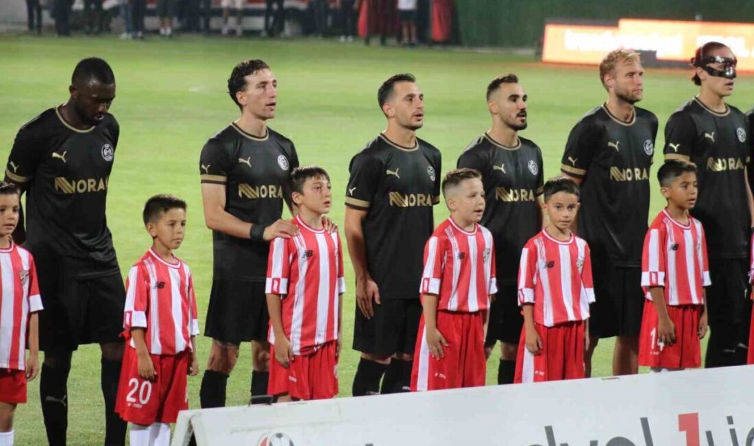 Trendyol 1. Lig’in 1. haftasının açılış maçında Boluspor, sahasında Manisa