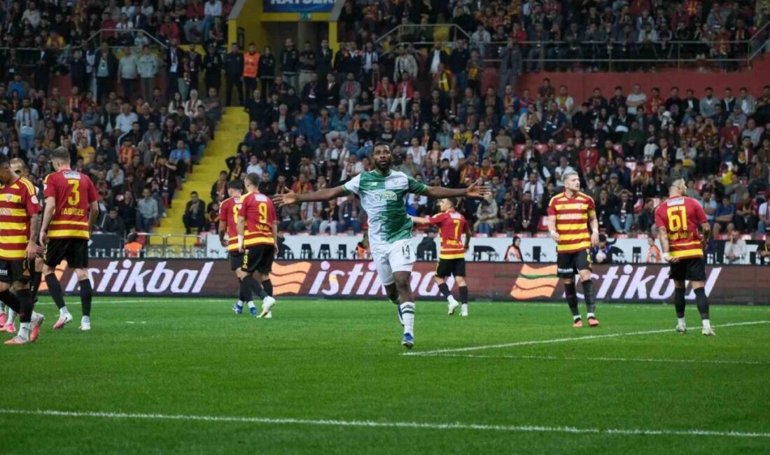 Kayserispor, Trendyol 1. Lig’in 4. haftasında sahasında ağırladığı Bursaspor ile