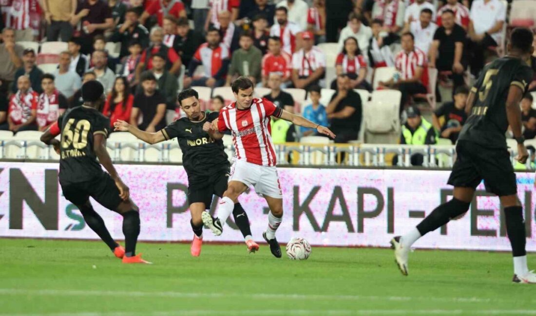 Trendyol 1. Lig’in 3. haftasında Sivasspor, evinde Manisa Futbol Kulübü