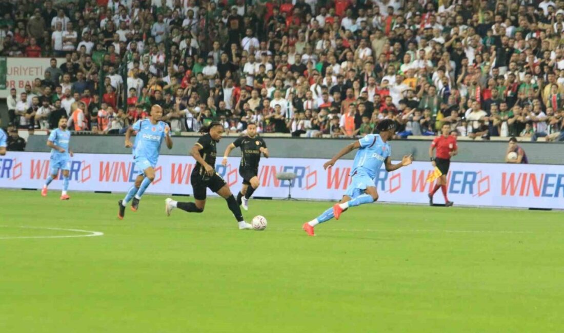 Trendyol Süper Lig’in 3. haftasında Amed Sportif Faaliyetler ile Trabzonspor