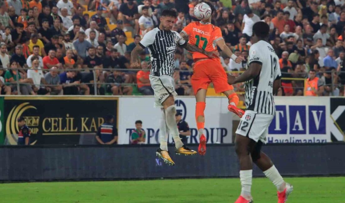 Trendyol Süper Lig’in 2. haftasında Corendon Alanyaspor, sahasında Beşiktaş’ı 1-0
