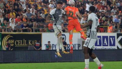 Trendyol Süper Lig’in 2. haftasında Corendon Alanyaspor, sahasında Beşiktaş’ı 1-0