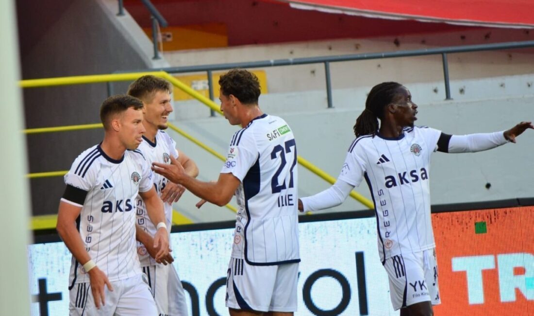 Trendyol Süper Lig’in 2. hafta karşılaşmasında Çorum FK, sahasında Kasımpaşa