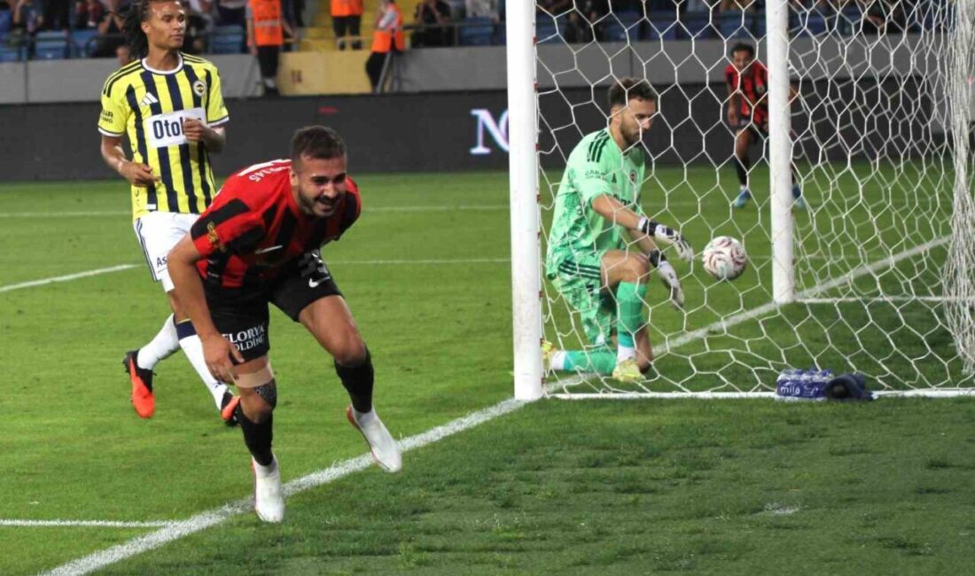 Trendyol Süper Lig’in 1. haftasında Gençlerbirliği, sahasında ağırladığı Fenerbahçe’yi 2-1