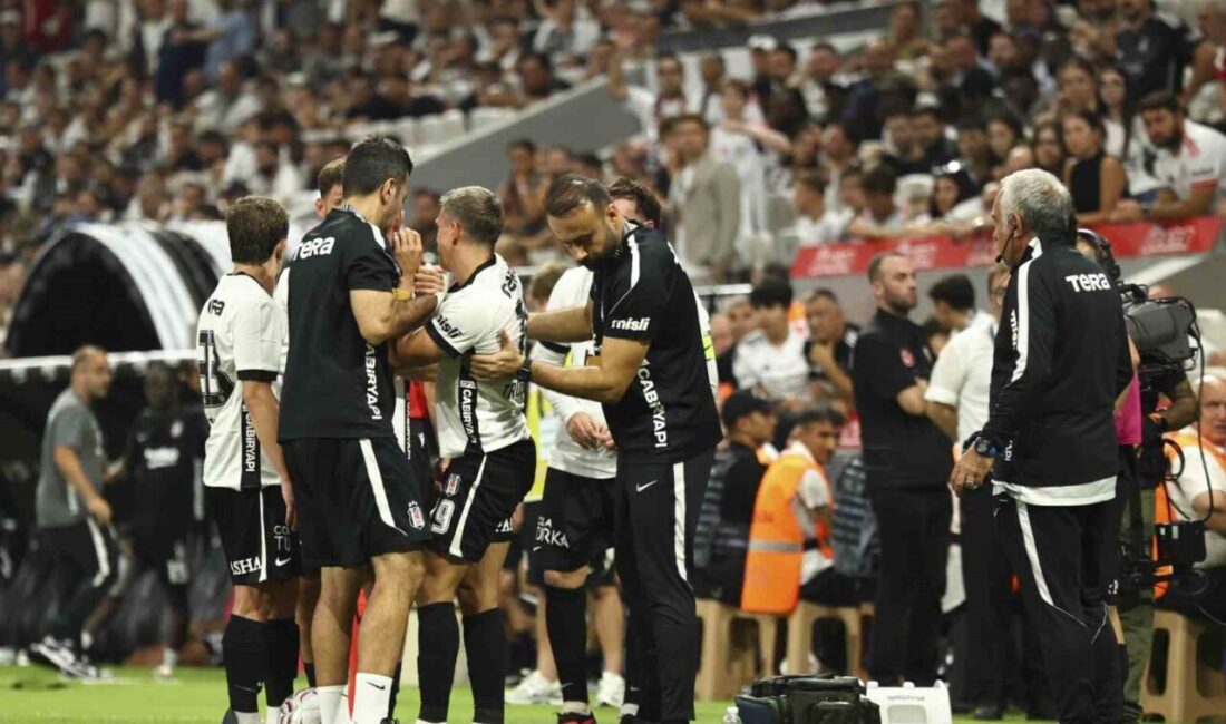 Beşiktaş’ın Belçikalı yıldızı Leandro Trossard, Kauno Zalgiris maçının 71. dakikasında