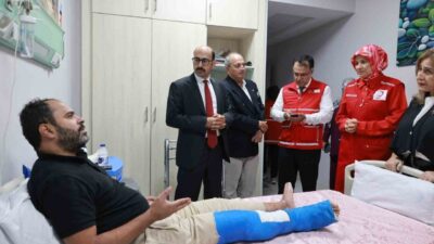 Türk Kızılay Genel Başkanı Prof. Dr. Fatma Meriç Yılmaz, Mısır