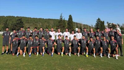 U18 Milli Futbol Takımı’nın, İstanbul’da düzenlenen hazırlık kampı TFF Hasan