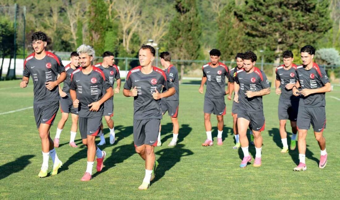 U20 Milli Takımı, 2026 Akdeniz Oyunları hazırlıklarına bugün yaptığı antrenmanlarla