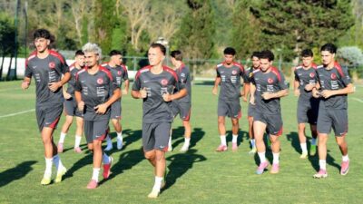 U20 Milli Takımı, 2026 Akdeniz Oyunları hazırlıklarına bugün yaptığı antrenmanlarla