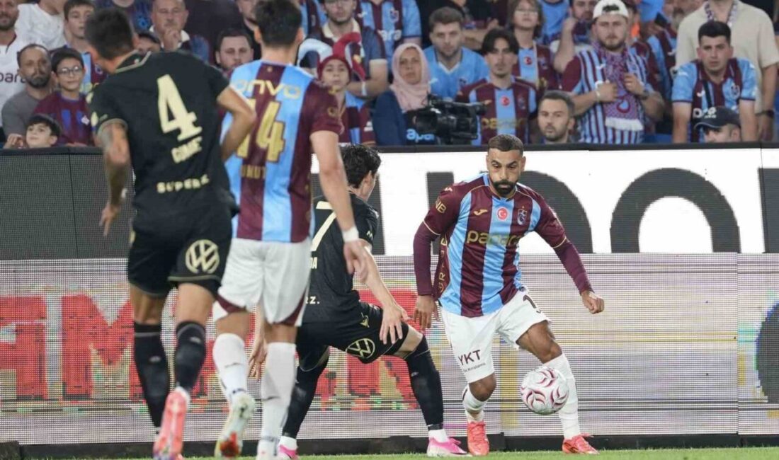 UEFA Avrupa Ligi play-off turu ilk maçında Trabzonspor, sahasında Macaristan