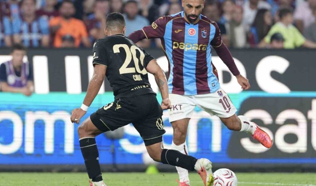 UEFA Avrupa Ligi play-off turu ilk maçında Trabzonspor, sahasında Macaristan