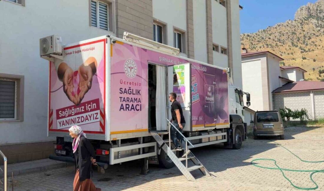 Şırnak’ın Uludere ilçesinde yaklaşık iki hafta boyunca hizmet veren Mobil