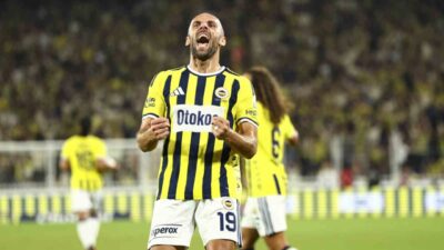 Fenerbahçe’nin Kosovalı forveti Vedat Muriqi, sarı-lacivertlilerdeki 2. sezonunda ilk golünü