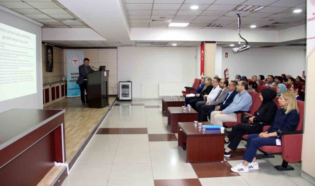 Kayseri Devlet Hastanesi Enfeksiyon Hastalıkları Uzmanı Uzm. Dr. Haydar Ürün,