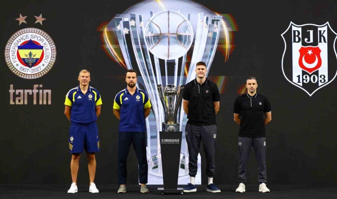 Fenerbahçe ile Beşiktaş arasında yarın oynanacak 39. Erkekler Cumhurbaşkanlığı Kupası’nın