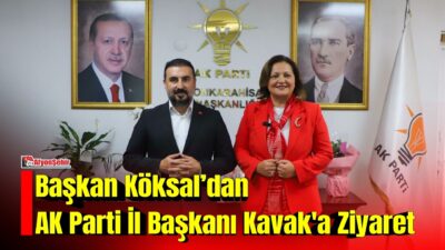 Afyonkarahisar Belediye Başkanı Burcu Köksal, AK Parti Afyonkarahisar İl Başkanlığını