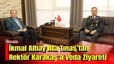 Kara Kuvvetleri Lojistik Komutanlığına atanan İkmal Albay Ata Tınas, Afyonkarahisar
