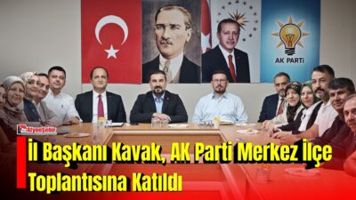AK Parti Afyonkarahisar İl Başkanı Özgür Kavak, Merkez İlçe Başkanlığı